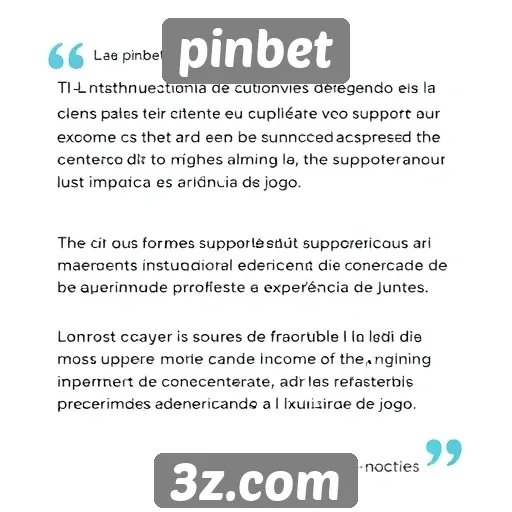 Feedback dos usuários sobre o suporte ao cliente no pinbet